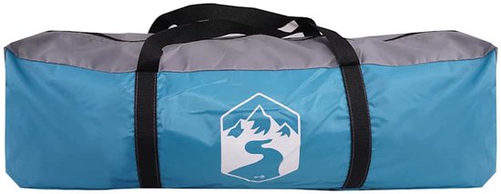 vidaXL Koepeltent 6-persoons waterdicht blauw Kampeerten - Tent - Koepeltent - Familietent - Buitentent van Vidaxl — afbeelding 2