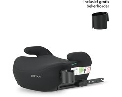 Deryan Cody Zitverhoger ISOFIX I-Size - Stoelverhoger Auto - Zwart