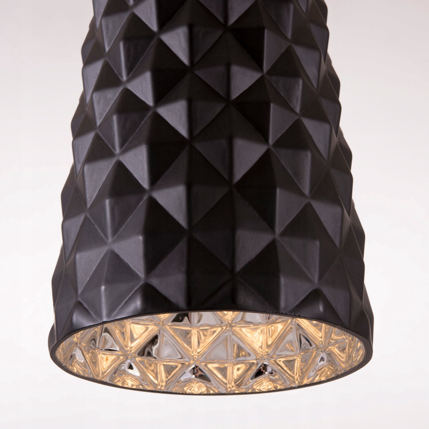 Havana Hanglamp Zwart Metaal Glas - Moderne Stijlvolle Verlichting