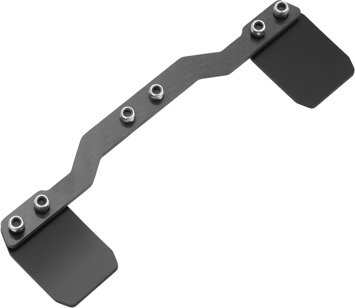 RC Auto Koolstofvezel Achterspatbord Beugel Compatibel met ARRMA 1/14 Mini MOJAVE GROM