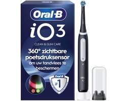 Oral-B iO 3N Elektrische Tandenborstel - Zwart - inclusief Opzetborstel