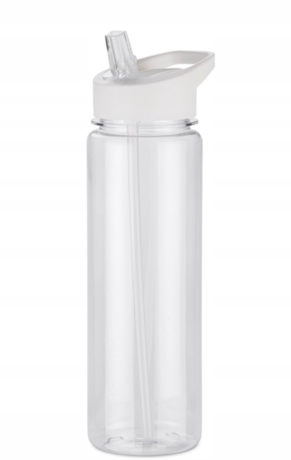 RELITO rPET Drinkfles 650 ml - Wit, Eco-vriendelijk, Eenhandsbediening