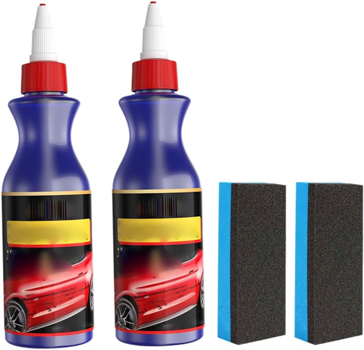 Auto krasverwijderaar voor diepe krassen - 2 stuks - geavanceerde polymer technologie - herstelt als nieuw - ShopVlot