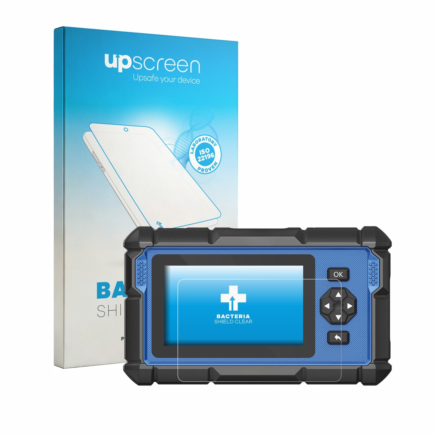 upscreen - Screenprotector voor Topdon ArtiDiag 600 Pro - Folie Beschermfolie transparant antibacterieel