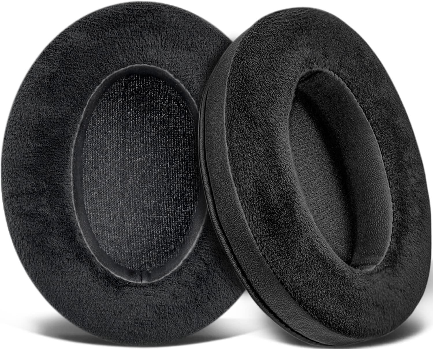 Comfortabele velours oorkussens voor hoofdtelefoons zoals ATH M50X, HyperX Cloud en Sennheiser HD280, verbeter geluidsisolatie en draagcomfort
