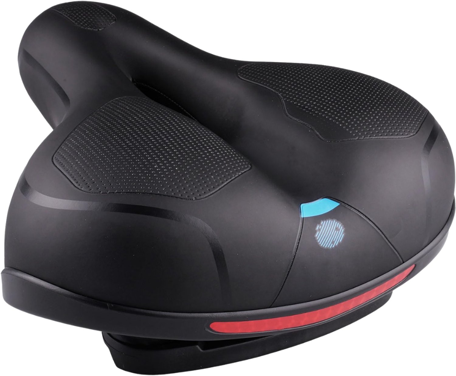 Verte - Fietszadel Met Gelpads - Comfortabel - Ergonomisch Fietszadel - Gelzadel - Voor Mannen En Vrouwen - Breed Fietszadel