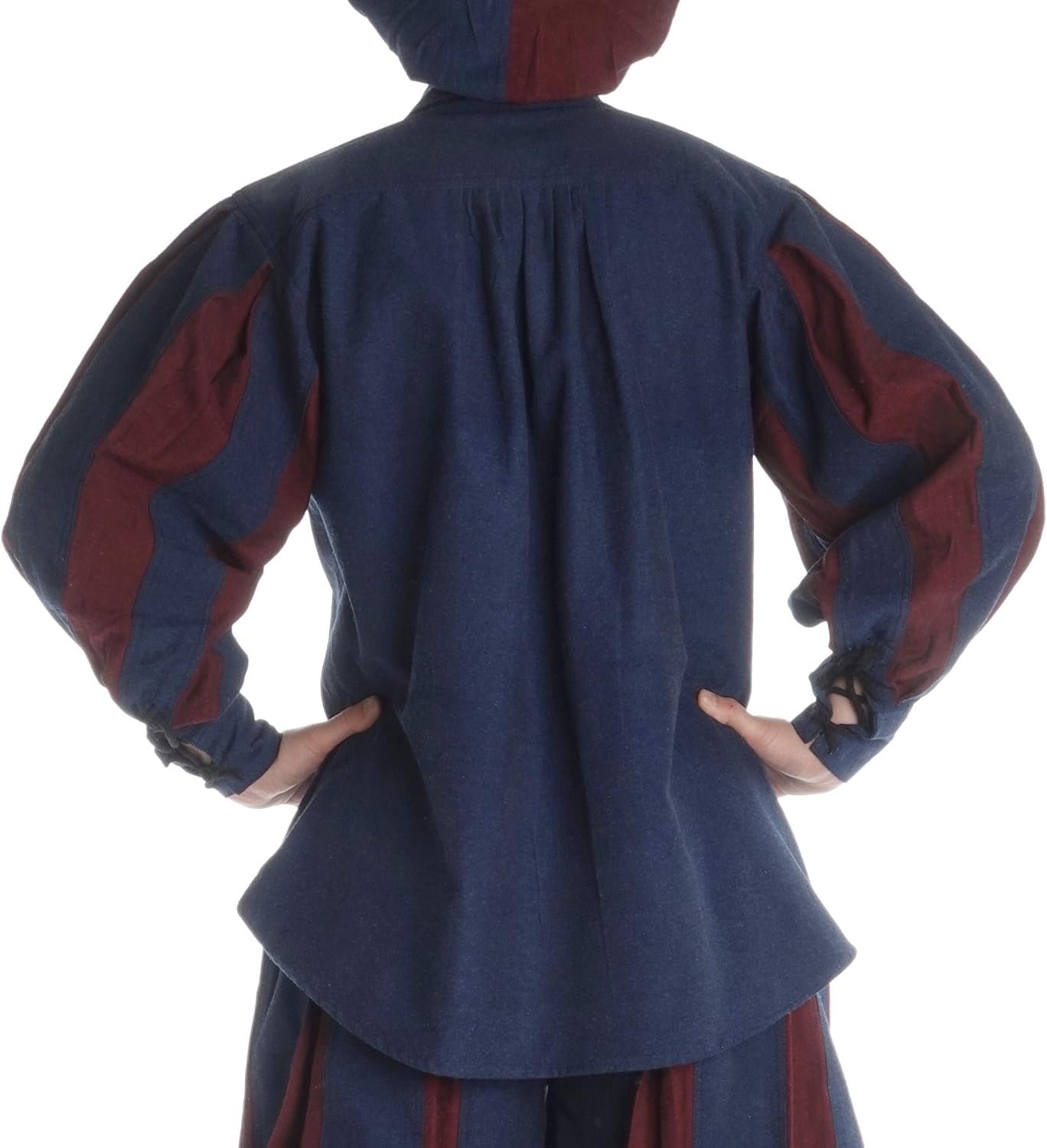Landsknecht herenhemd met kraag S-XXXL
