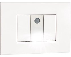 Vemer VE770600 inbouwlamp MUVY, wit opaal
