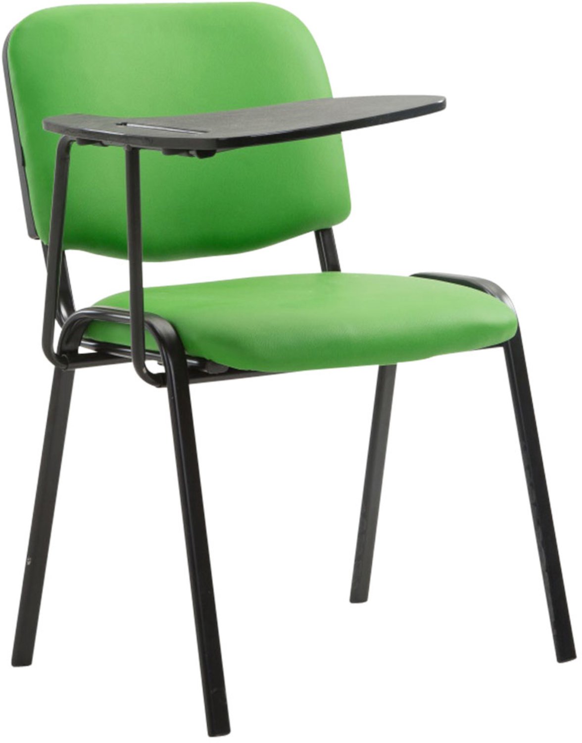 Bureaustoel - Set van 4 - Kunstleer - Groen