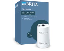 BRITA ON TAP V-filter - 1 filter (600L) - Puur drinkwater, vermindert bacteriën, chloor & lood