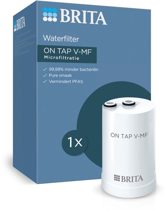 Brita On Tap Pro V-mf Waterfilter Navulling - Goed Voor 600 Liter Puur Drinkwater Vermindert Fpas Bacteriën Chloor & Lood