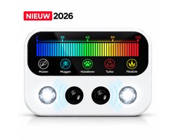 ZnaP® Pest Repeller Deluxe 5 in 1 - Ultrasone Muizenverjager - Ultrasonische Ongedierte Bestrijder - Muizen Bestrijden - Insectenverjager - Ultrasone Verjagers