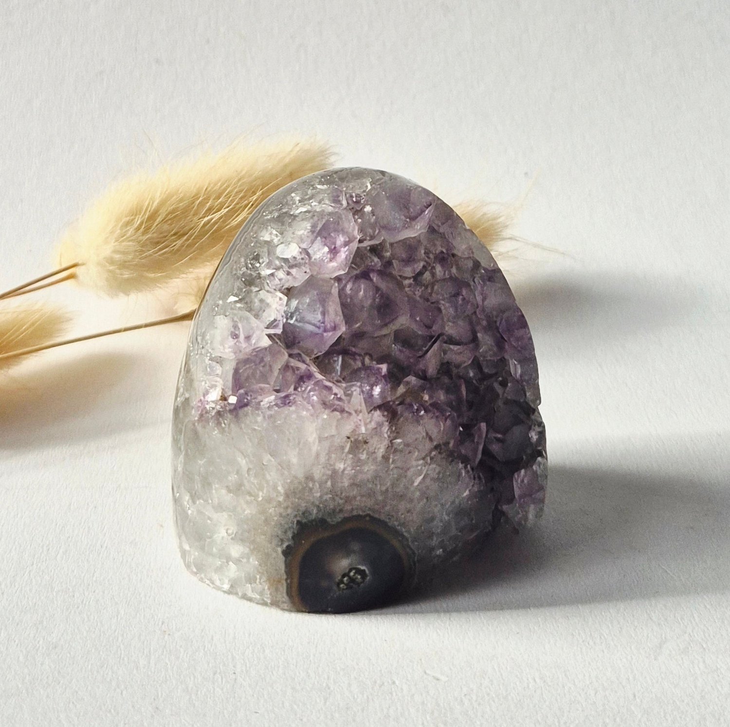 Moonlight Gemstones Amethyst Eyes Freeform – Agate Eye – 164g Meerkleurig