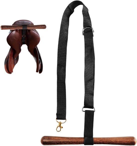 T-vormige zadelhouder voor muurbevestiging, ideaal voor het ophangen van zadels en accessoires T-vormige zadelhouder voor muurbevestiging, ideaal voor het ophangen van zadels en accessoires