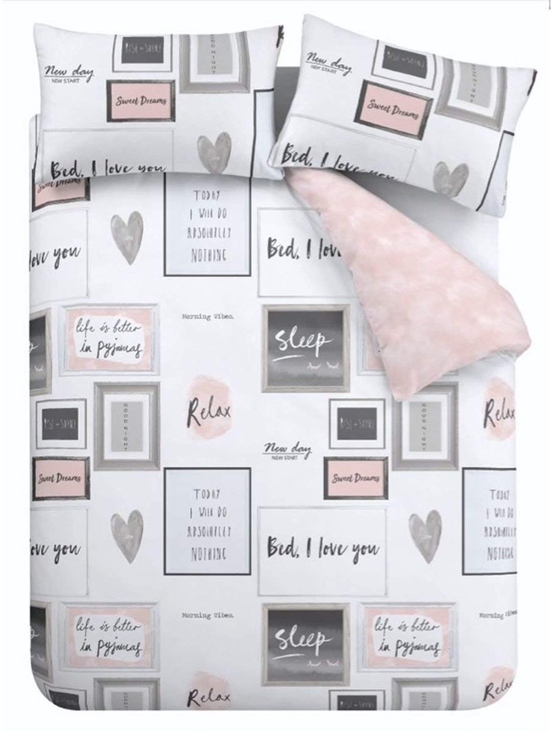 Duraxl Dekbedovertrek - King - Blush roze - 220 x 230 cm