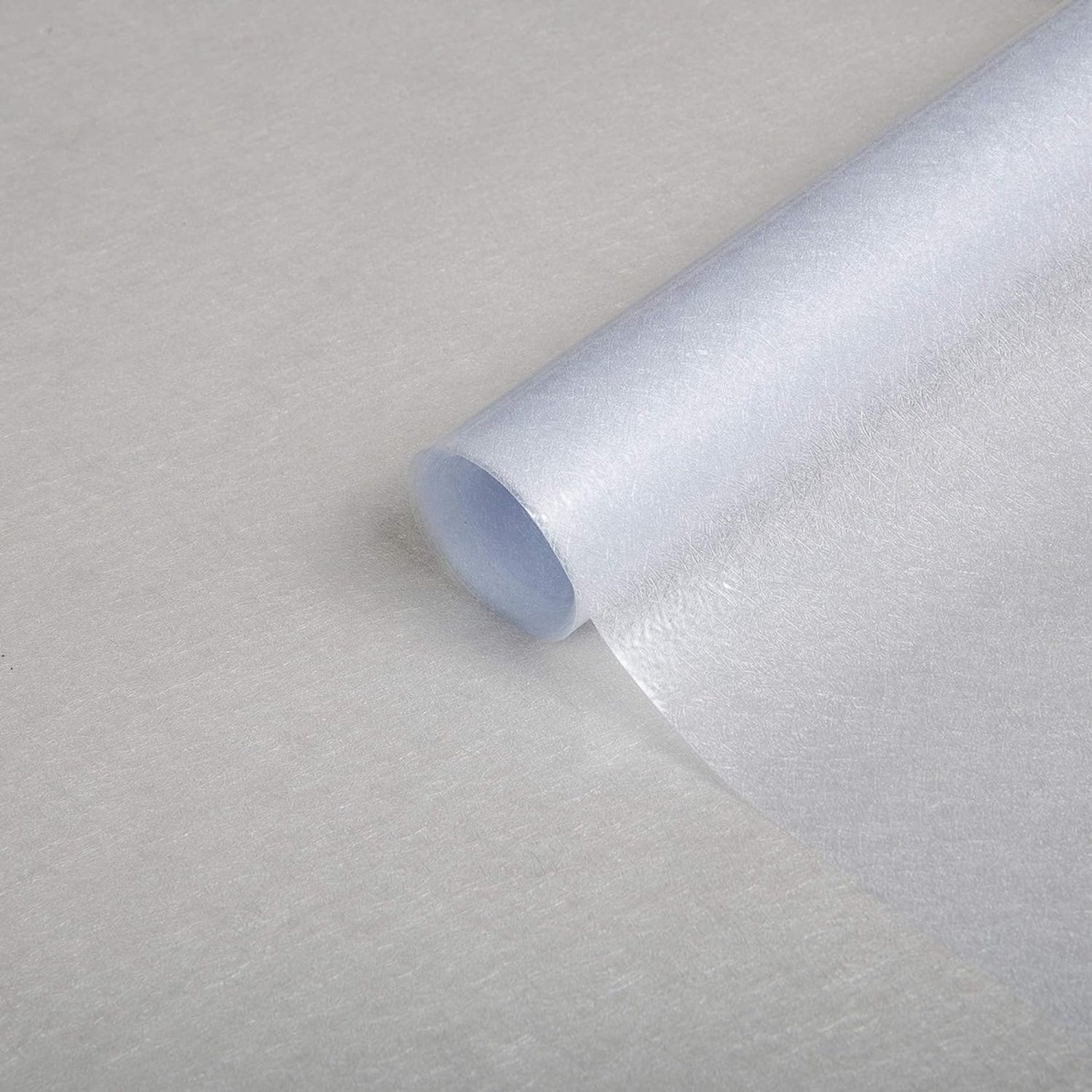 Duraxl Raamfolie - Melkglaslook - 30 cm x 2 m - Statisch Wit