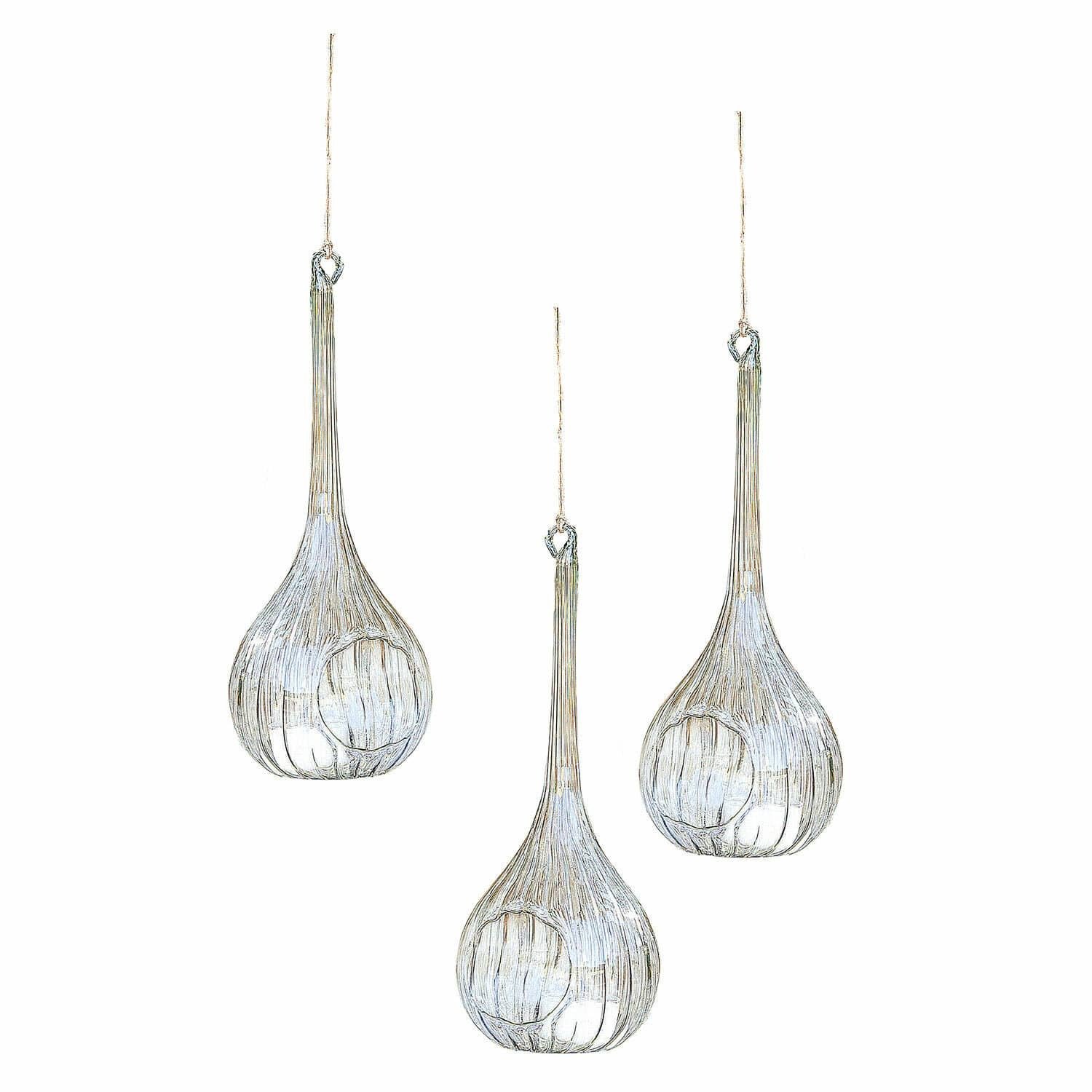 Loberon Hangwindlicht set van 3 Fairlie helder