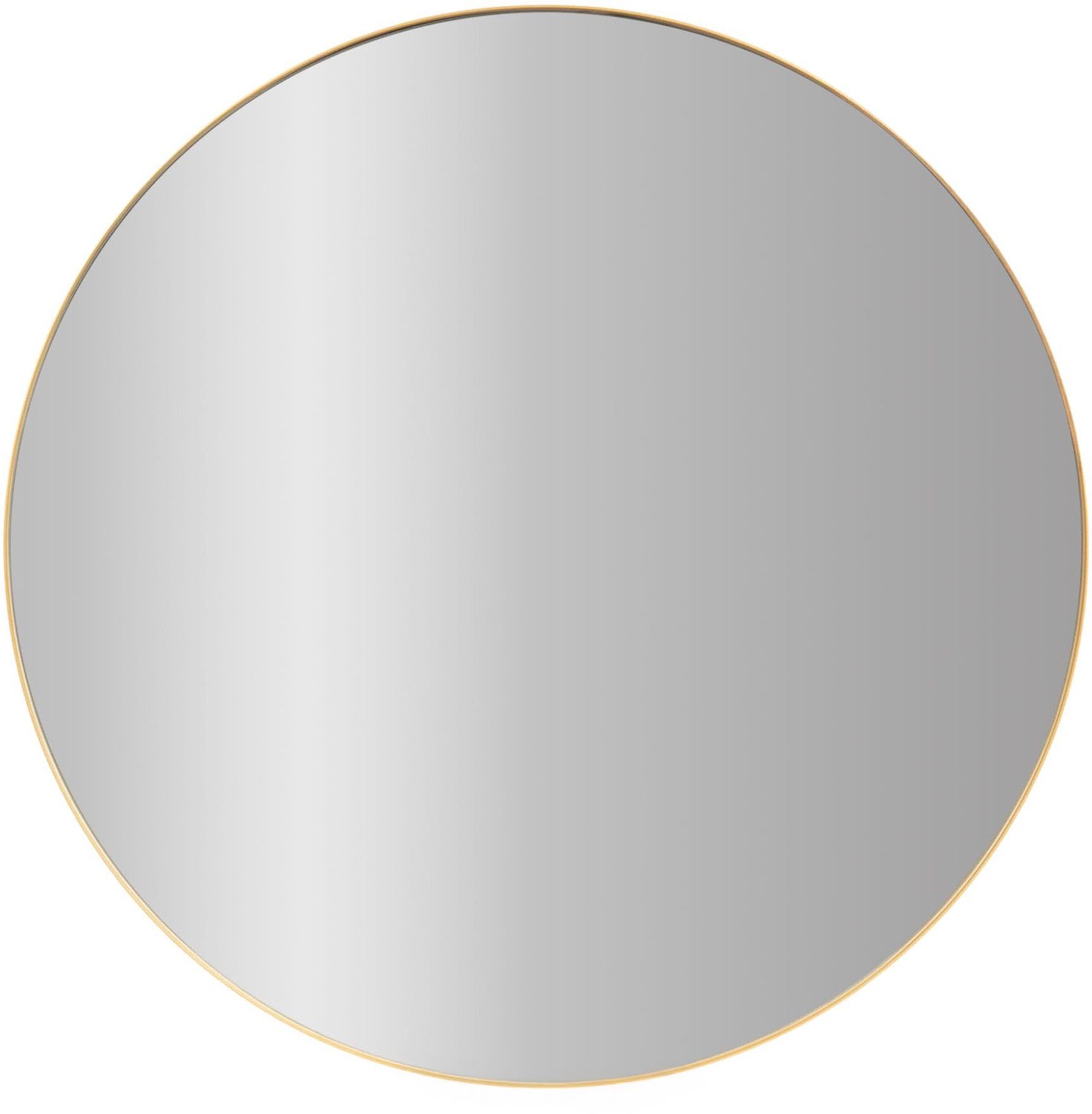 SCENA LIVING Ronde spiegel NOOR, metalen frame, Ø 80 cm Goud