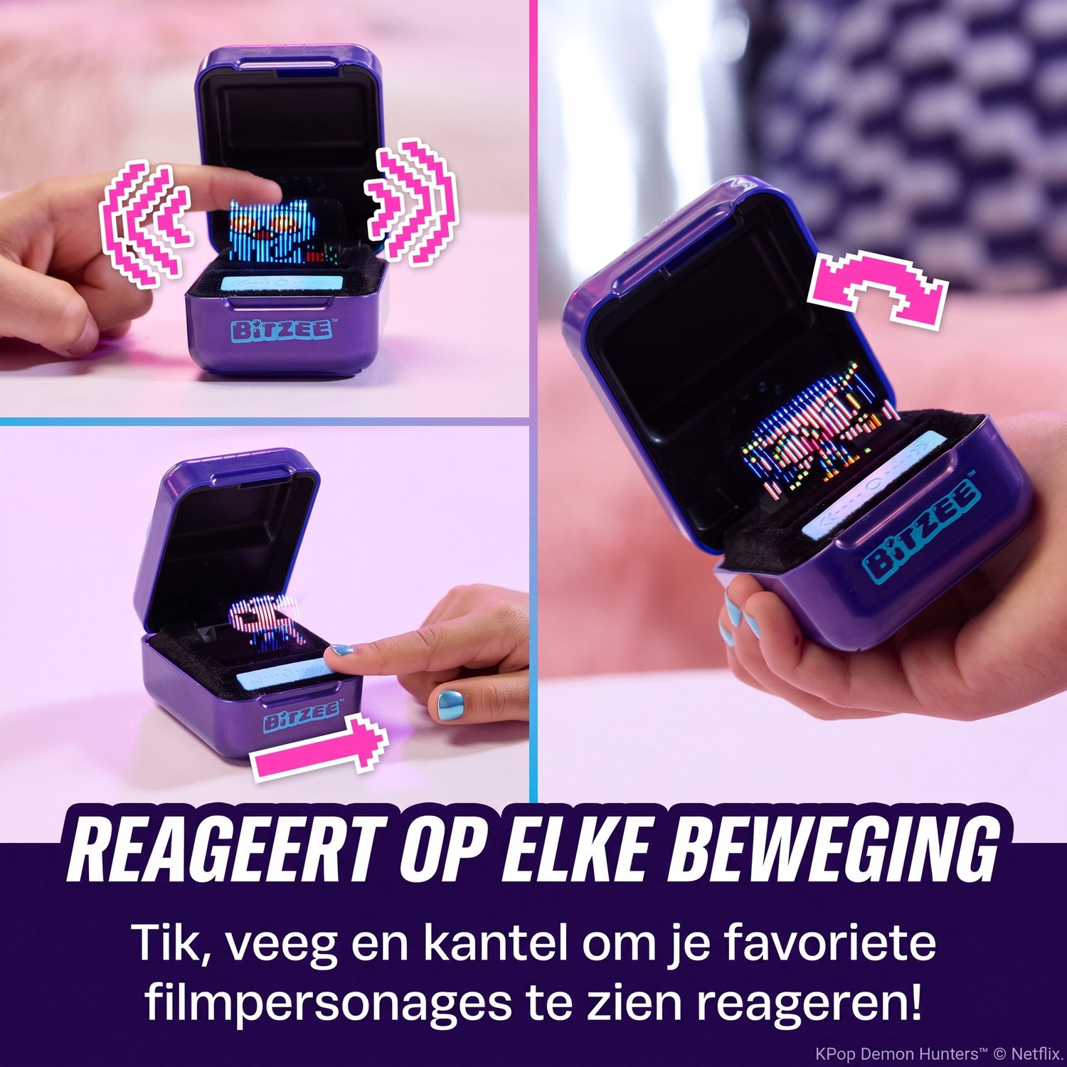 Bitzee - KPop Demon Hunters - met 13 KPop Demon Hunters helden — afbeelding 3