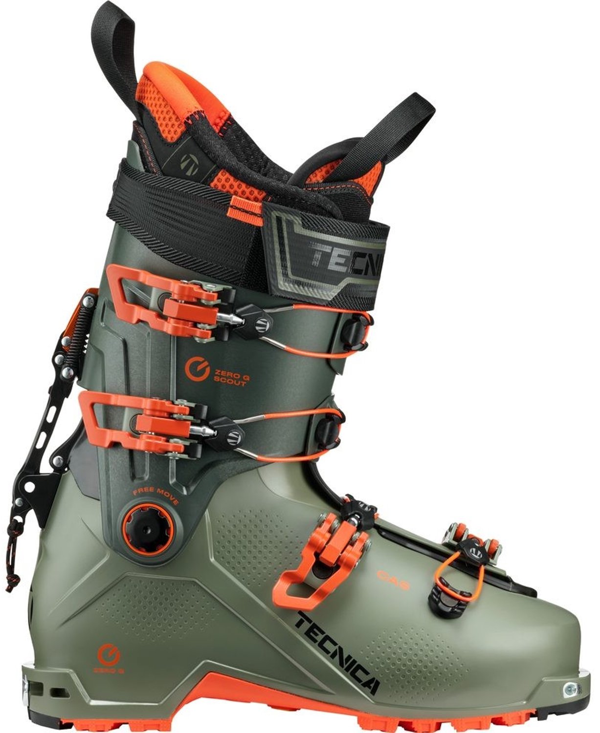 Tecnica Zero G Tour Scout Ski Touring Boot Camp- 27.5 Groen