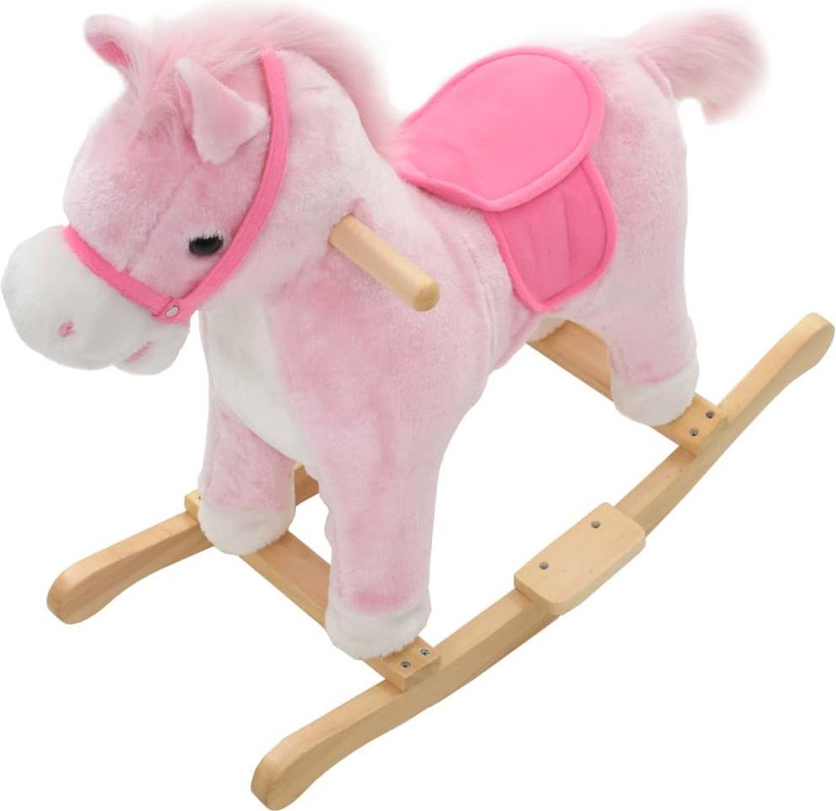 Roze Paard - Schommelpaard - hobbelfiguur | bol.com