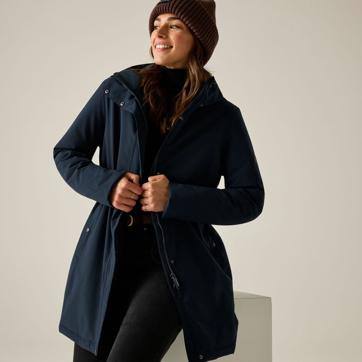 Dames wandeljack Regatta Vallina Marineblauw
