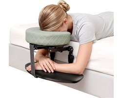 Relax Master Massage Hoofdsteun Bed - Verstelbaar Gezichtskussen met Armsteun