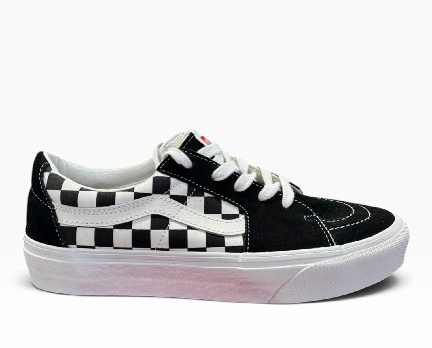 Vans Sk8-Low Canvas/Suede Zwart