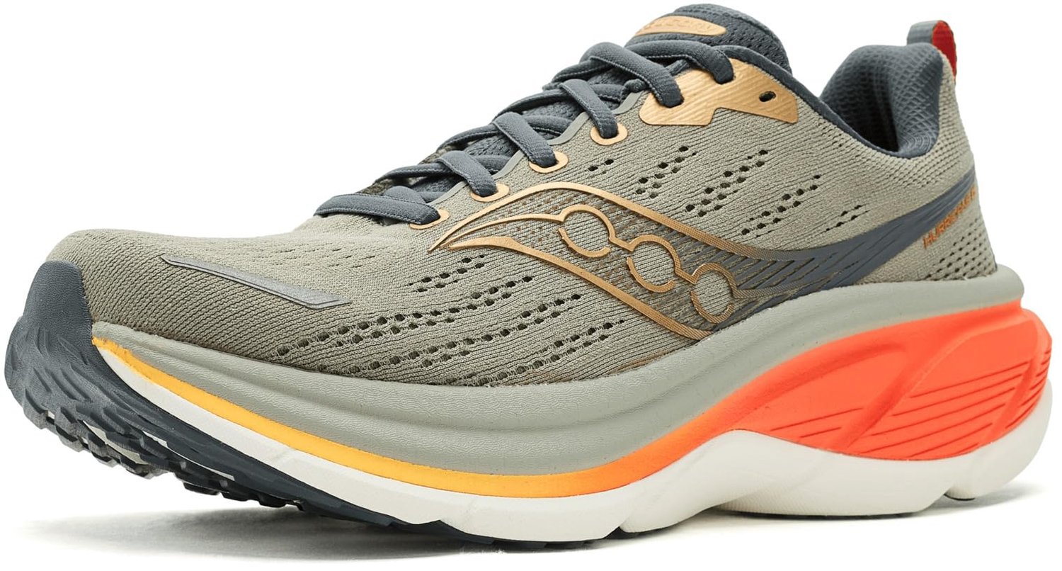 Saucony Hurricane 25 Hardloopschoenen Laurel/fire