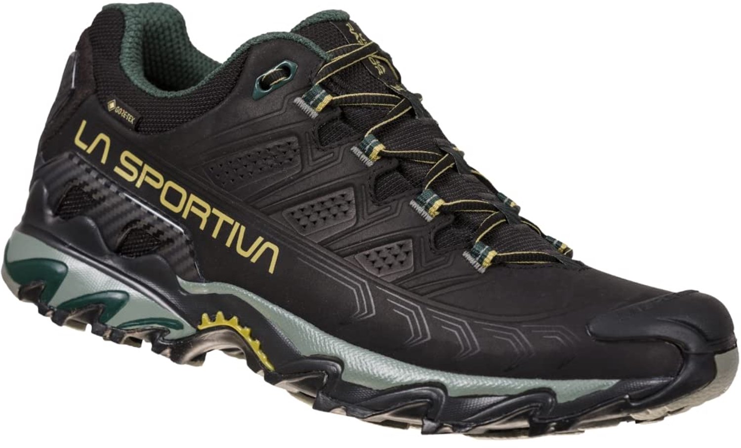 La Sportiva Ultra Raptor II Leather GTX Wandelschoenen Heren Cedar 46 Zwart