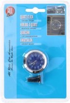 Auto klok - Autoklokje - Rond - Analoog - Vastmaken aan ventilator - Blauw