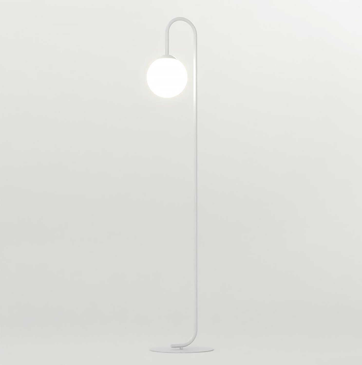 Emibig FLOR LP1 WHITE - Minimalistische vloerlamp voor elke ruimte