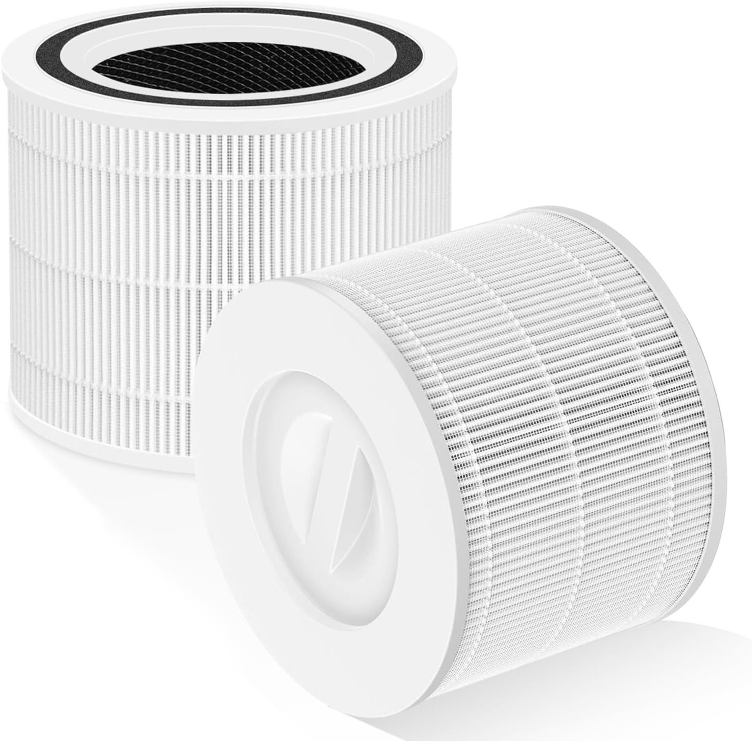 Luchtreiniger filtervervanging - H13 True HEPA - actieve kool - 2-pack - Vemera