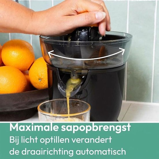 Sinaasappelpers - Citruspers - Fruitpers - Zwart van NbyMe — afbeelding 2