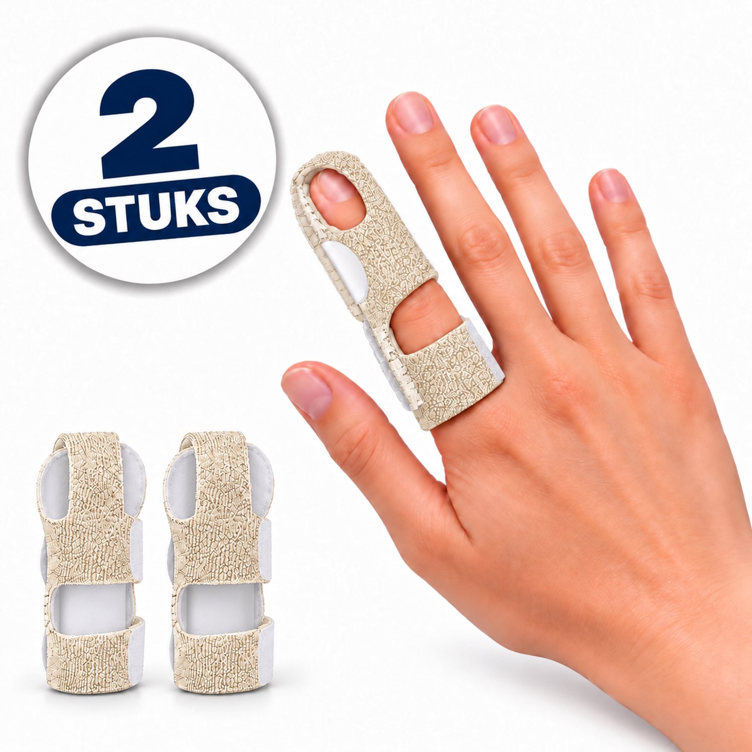 Narlix Vingerspalk - Vingerbrace - Geschikt voor Alle Vingers - Verkrijgbaar in Meerdere Kleuren - Vinger Splint