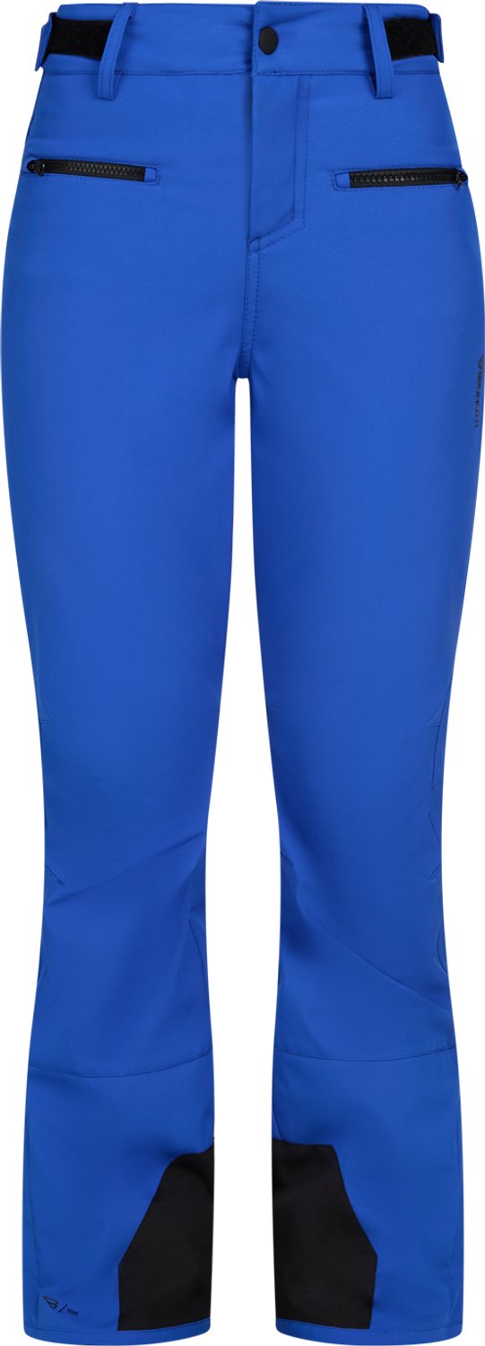 Brunotti Coldlaky Softshell Ski Broek Meisjes Dazzling Slim fit Fleece Lining 10K Waterproof Blauw