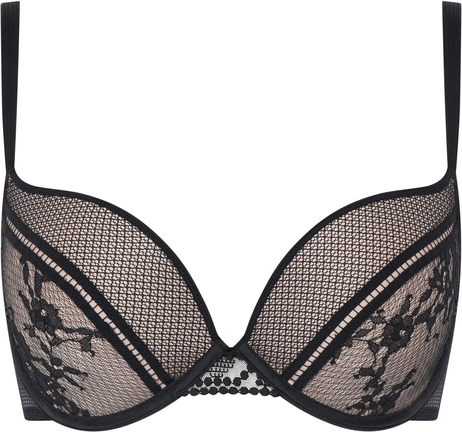 Passionata Olivia - Push-up bh - Maat 80C - Zwart - P49J20