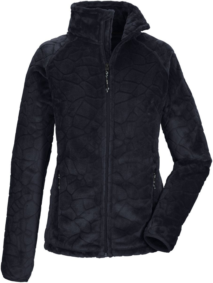 Killtec KOW 56 Women Fleece Jack Outdoorvest Dames Blauw