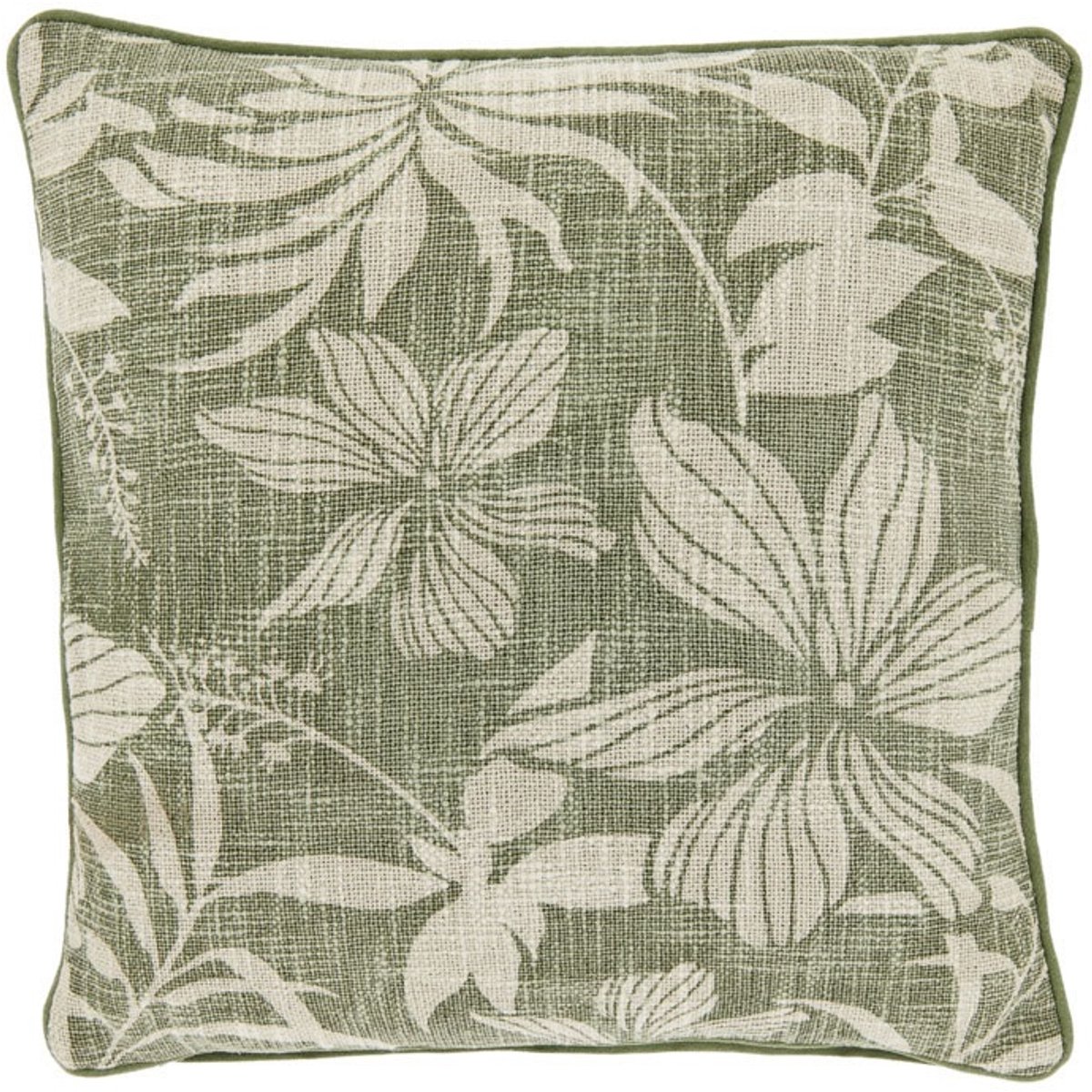Unique Living Sierkussen Keoni Tea Green -45x45cm Groen