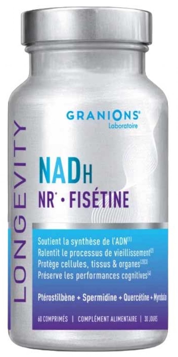 Granions Longevity NADH NR 60 Tabletten