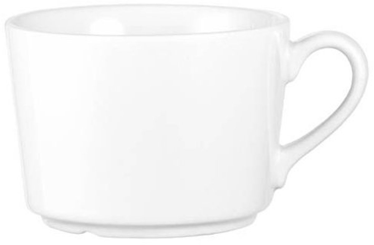 Esmeyer Mueslikommetjes HEIKE, porselein, wit, 6 stuks