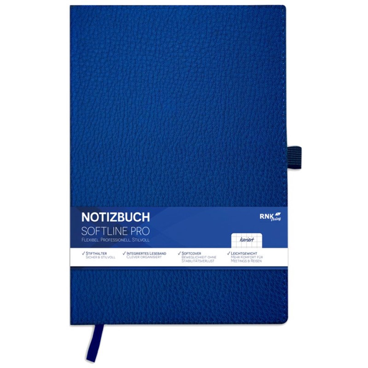 RNK Verlag Premium notitieboek Softline Pro, gelinieerd, A4, 80 vel