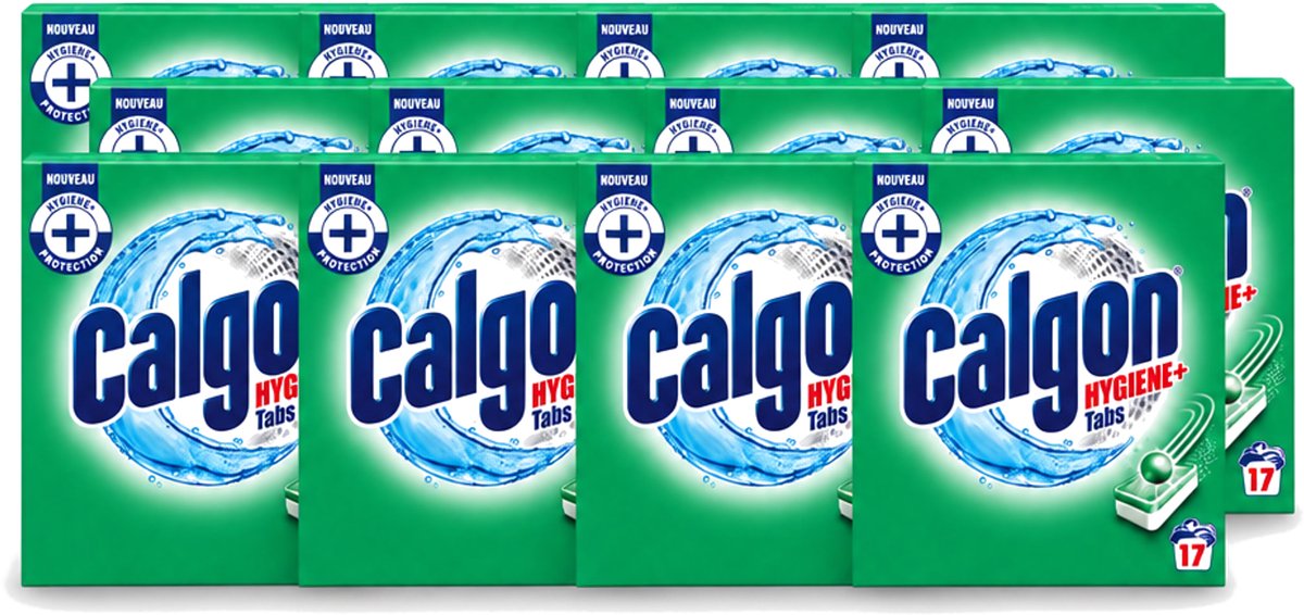 12 x Calgon - Ontkalkingsmiddel - 221 g - 17 Capsules - Voordeelverpakking - 12 stuks