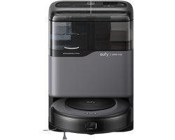 eufy Clean Omni C20 Robotstofzuiger met reinigingsstation - Robot Vacuum - 7.000Pa Zuigkracht - Ronddraaiende Dweilpads - Met Objectdetectie - 8-5cm Ultraplat Design - Zwart