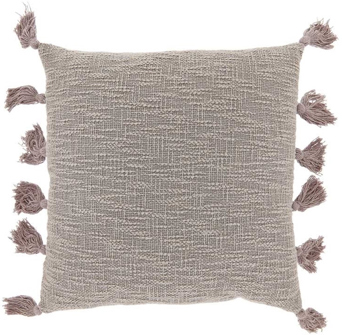 Unique Living Sierkussen Jonne Chateau Grey -45x45cm Grijs