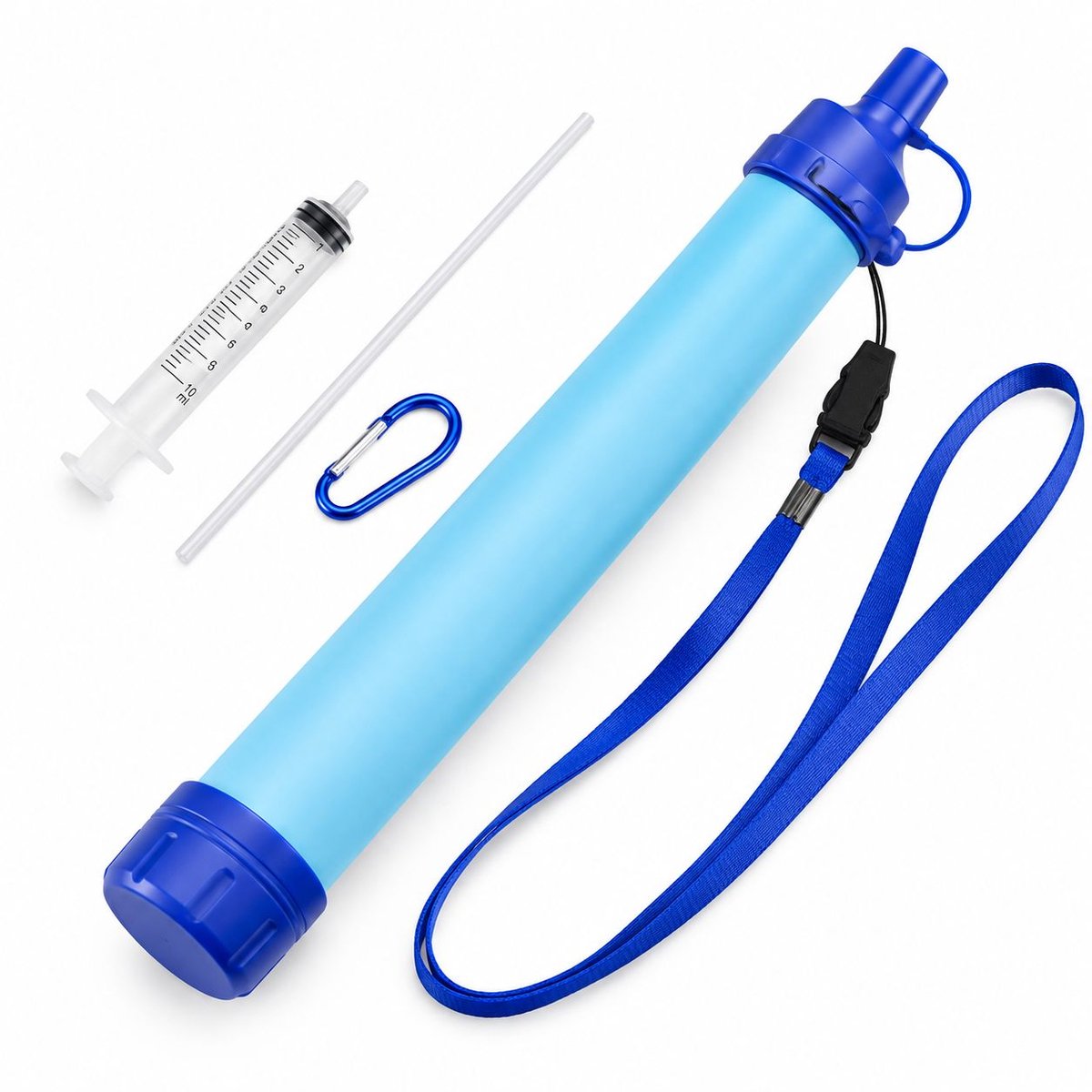 VHV - Waterfilter - 1500 l - Waterfilters survival - Waterzuiveringsapparaat - Water zuiveren - Complete set - tijdens het kamperen