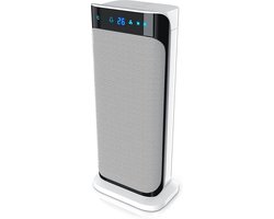 Brandson - Ventilatorkachel met afstandsbediening - keramische ventilatorkachel badkamer energiebesparend, stil - snelverwarming met oscillatiefunctie - 2x warmtestanden - timer - verwarming (Energieklasse A)
