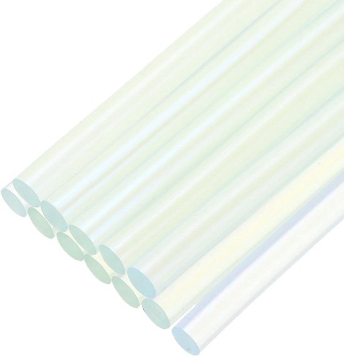 Lijmpistoolsticks - Lijmstiften - Voor hobby en reparatie - EVA met hoge viscositeit - 100 mm x 7 mm - Matblauw