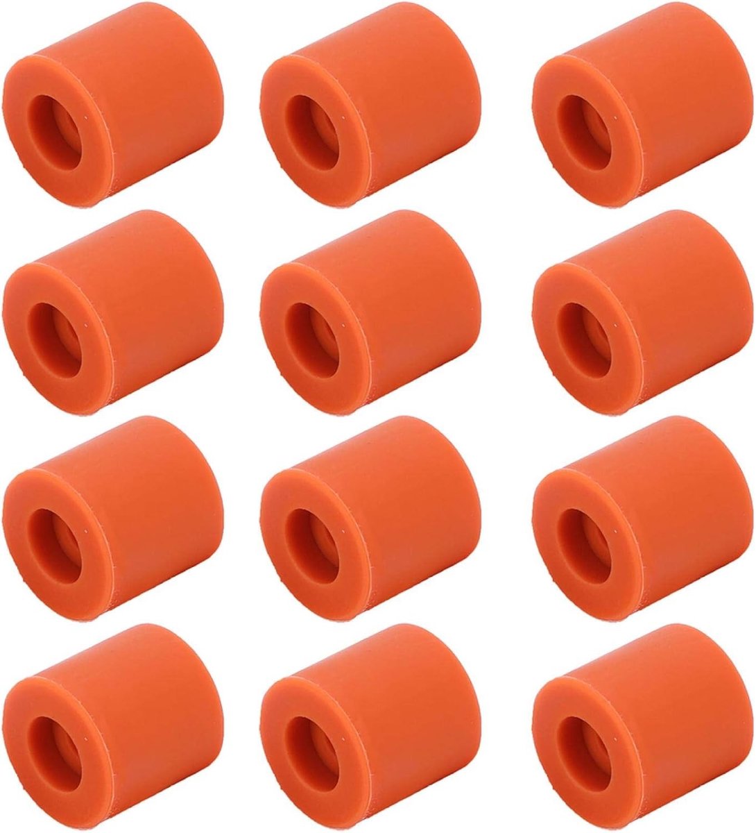 3D Printer Leveling Kolommen - 12 Stuks Silicone Warmbed Fixaties voor Stabiele 3D Print Resultaten, Hittebestendig en Duurzaam