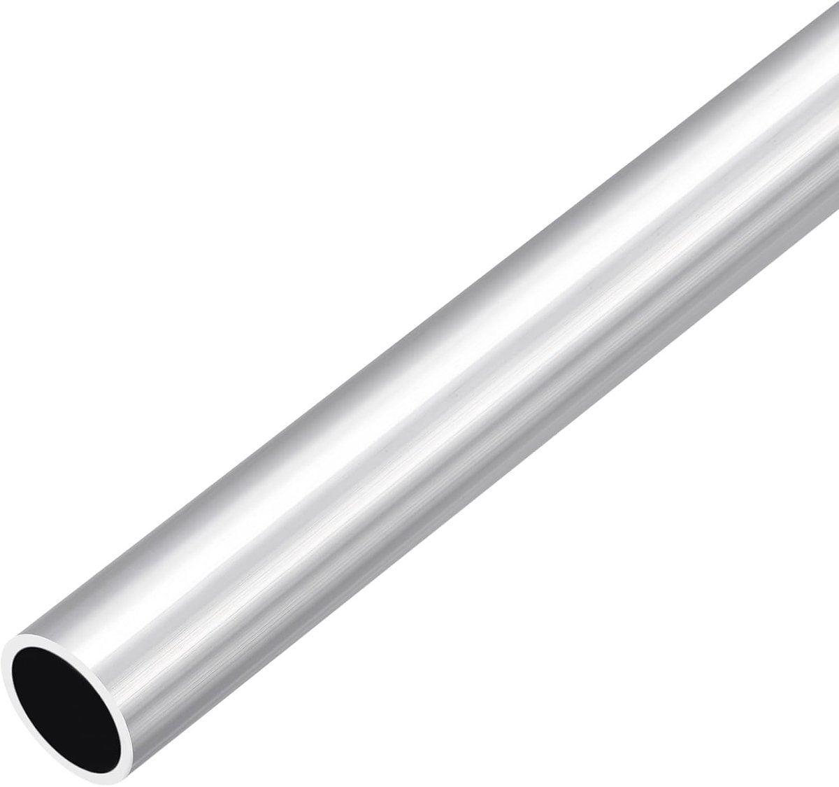 DMiotech (23mm OD x 19mm ID) 6063 Aluminum Round Tube 300mm Length Industry Metal Tubing For Machinery Frame - ShopVlot